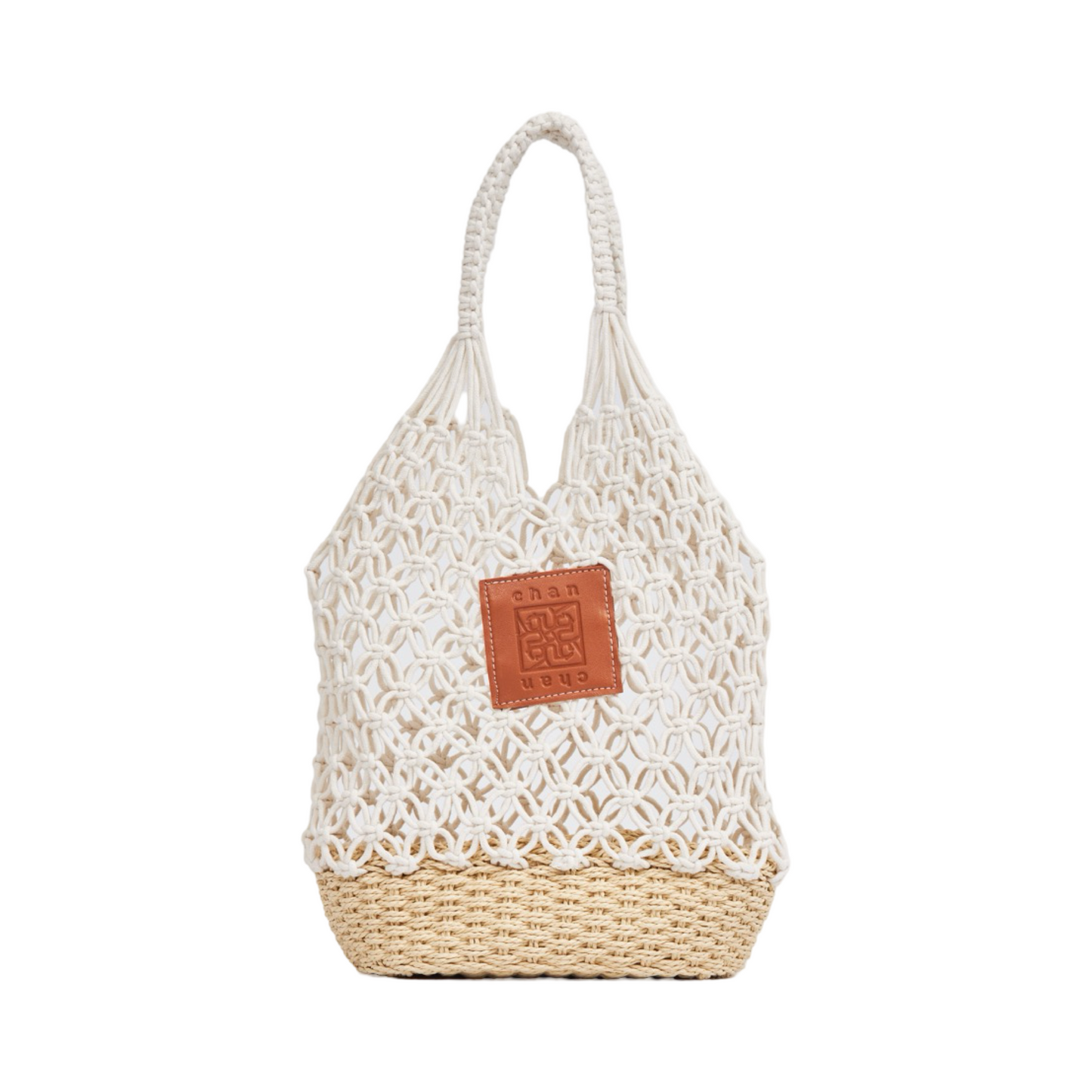 Knitted Bag - White Beige
