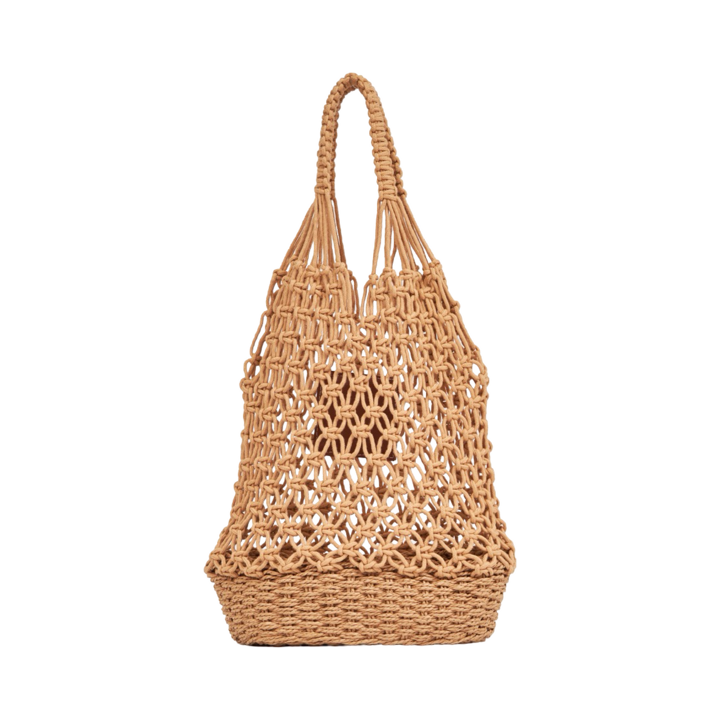 Knitted Bag - All Brown