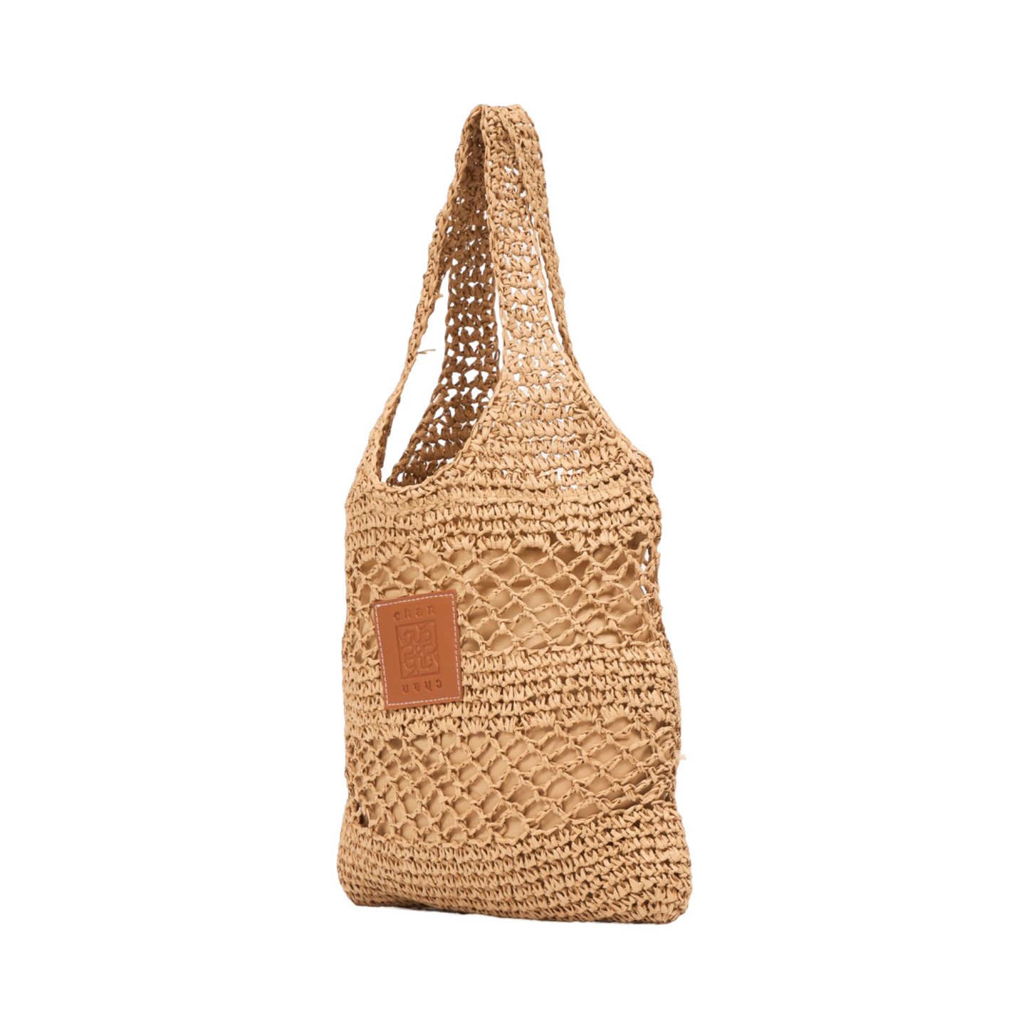Everyday Earth – Straw Tote Bag – Brown