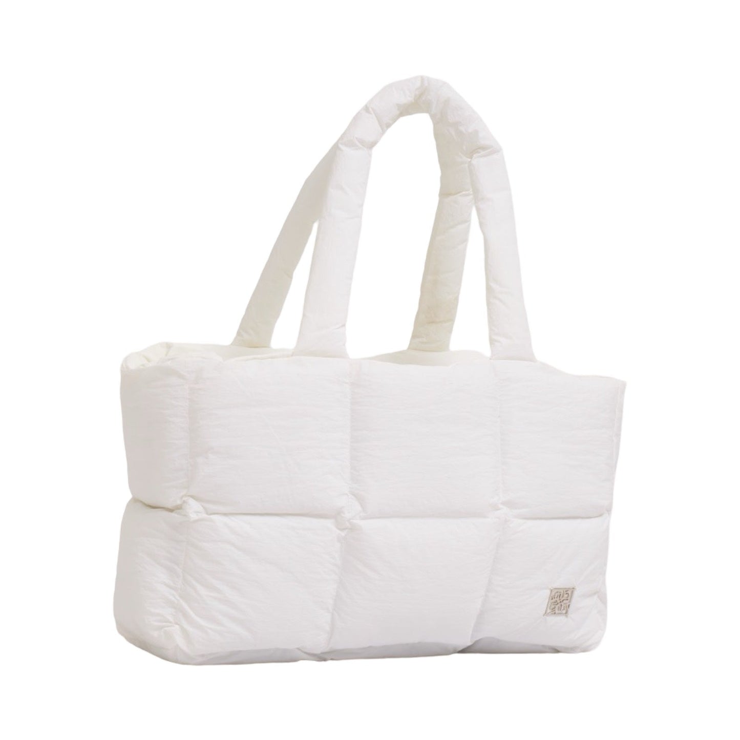 Fluffy Tote Bag XL - White