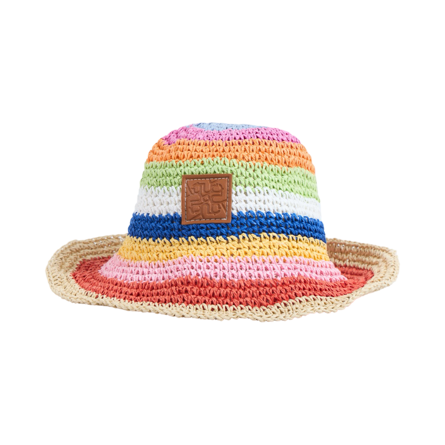 Colorful Crochet Bucket Hat