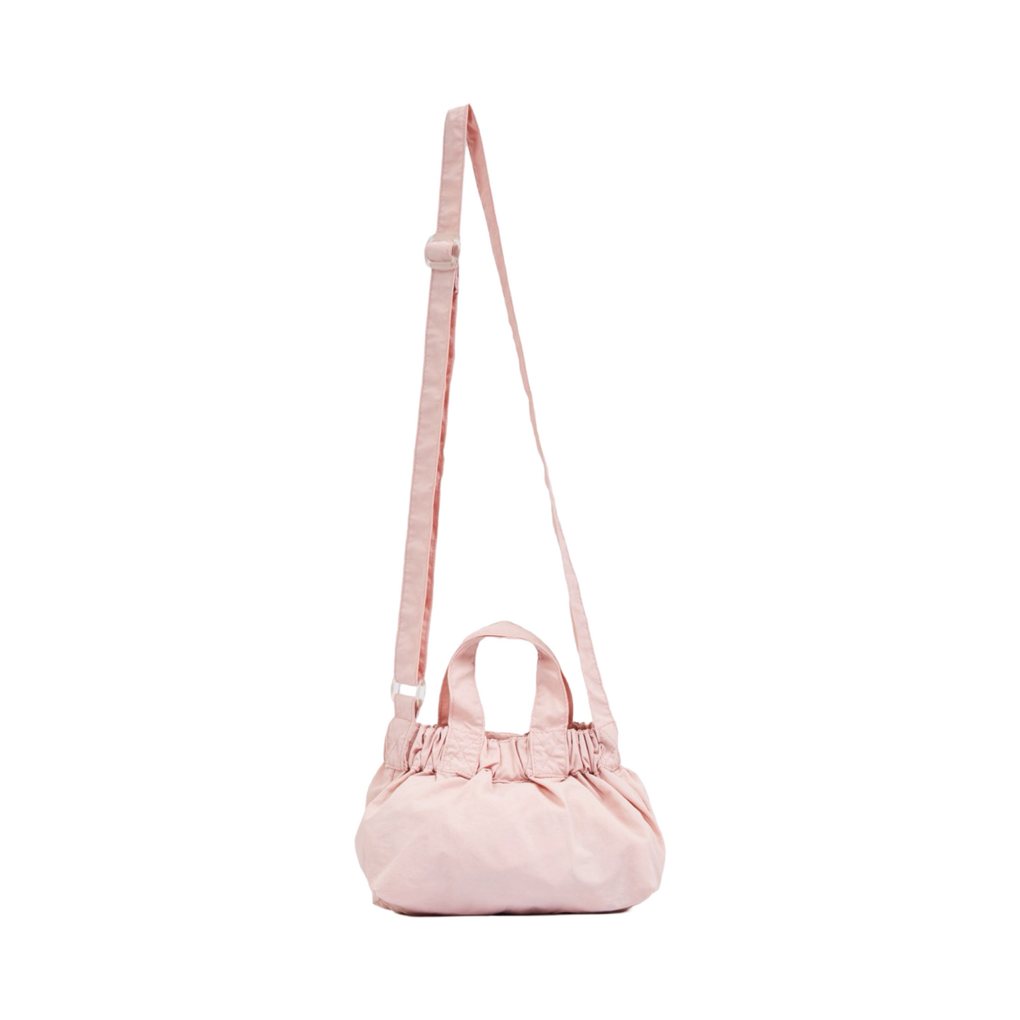 Nylon Mini Crossbody Bag - Pink