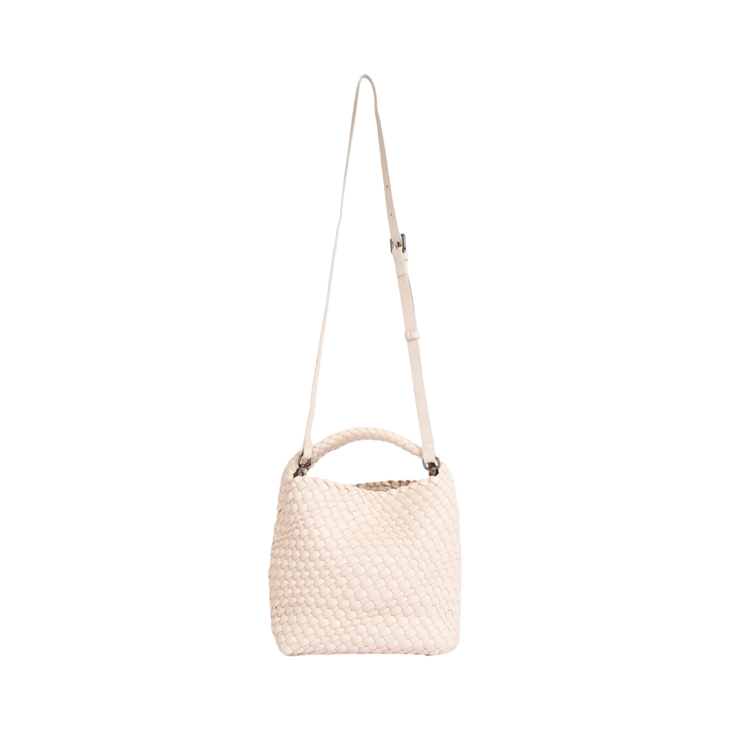 Woven Tote Bag M - Ivory