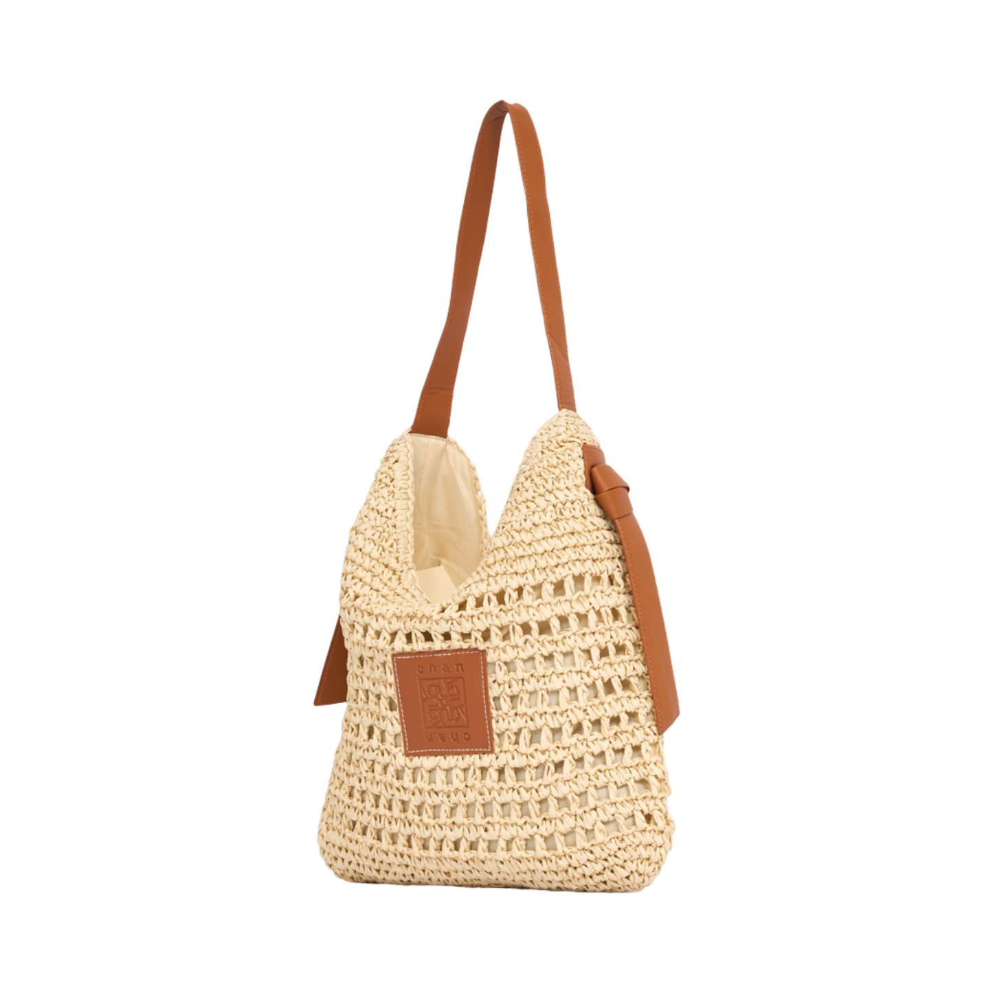 Everyday Earth – Straw Tote Bag – Beige