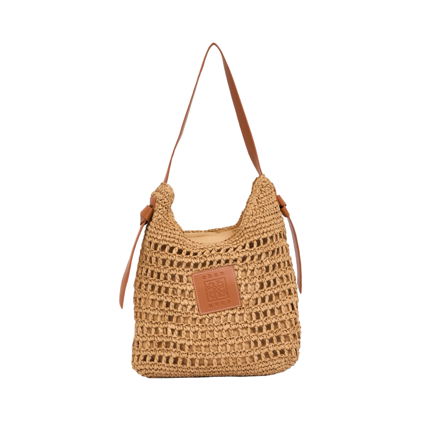 Everyday Earth – Straw Tote Bag – Brown