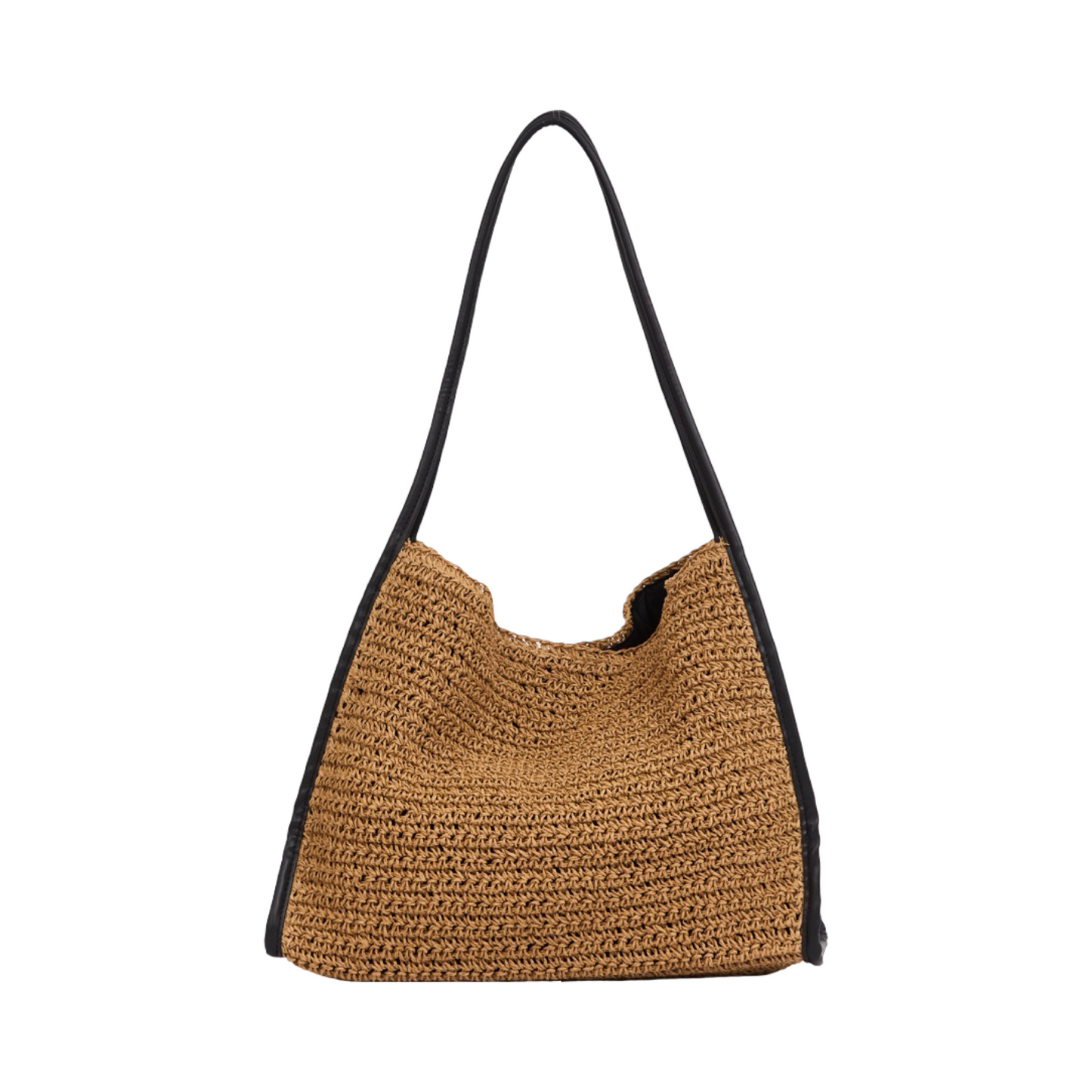 Everyday Earth – Straw Tote Bag – Brown