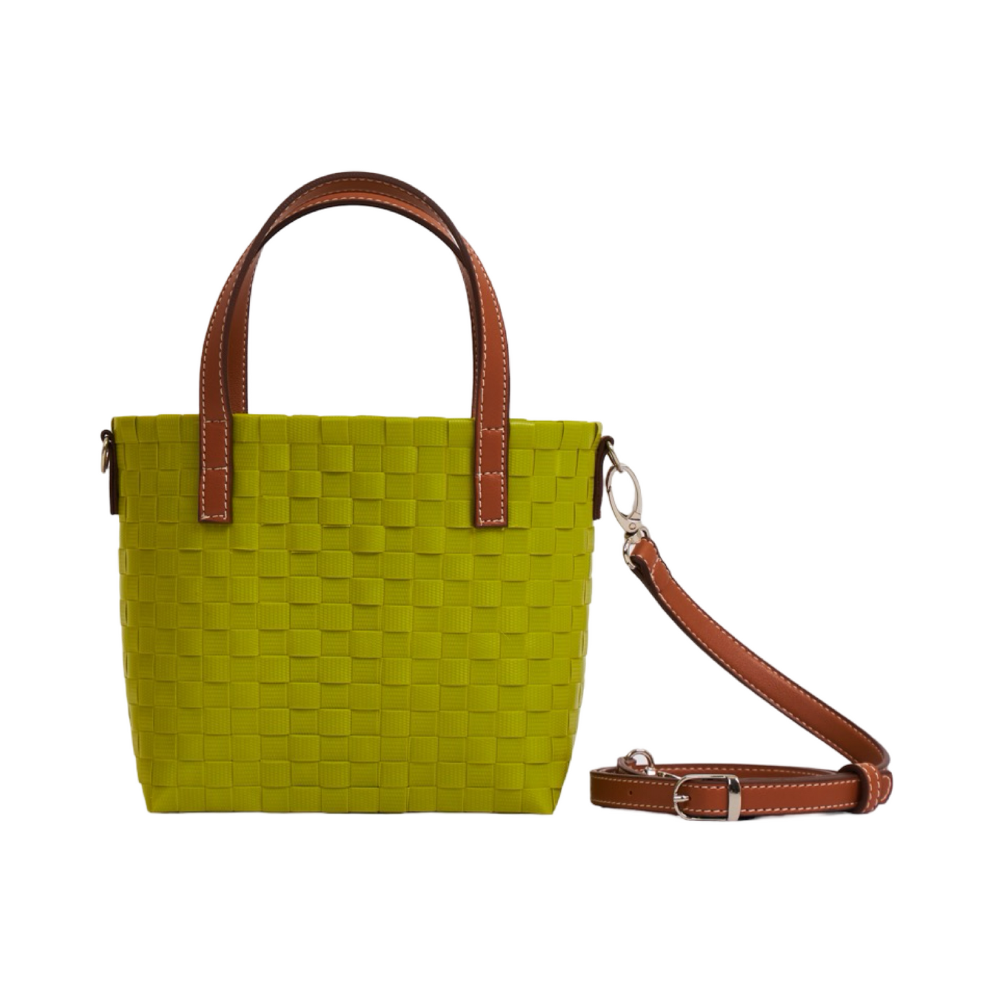Animal Basket Bag With Strap Beagle S - Green
