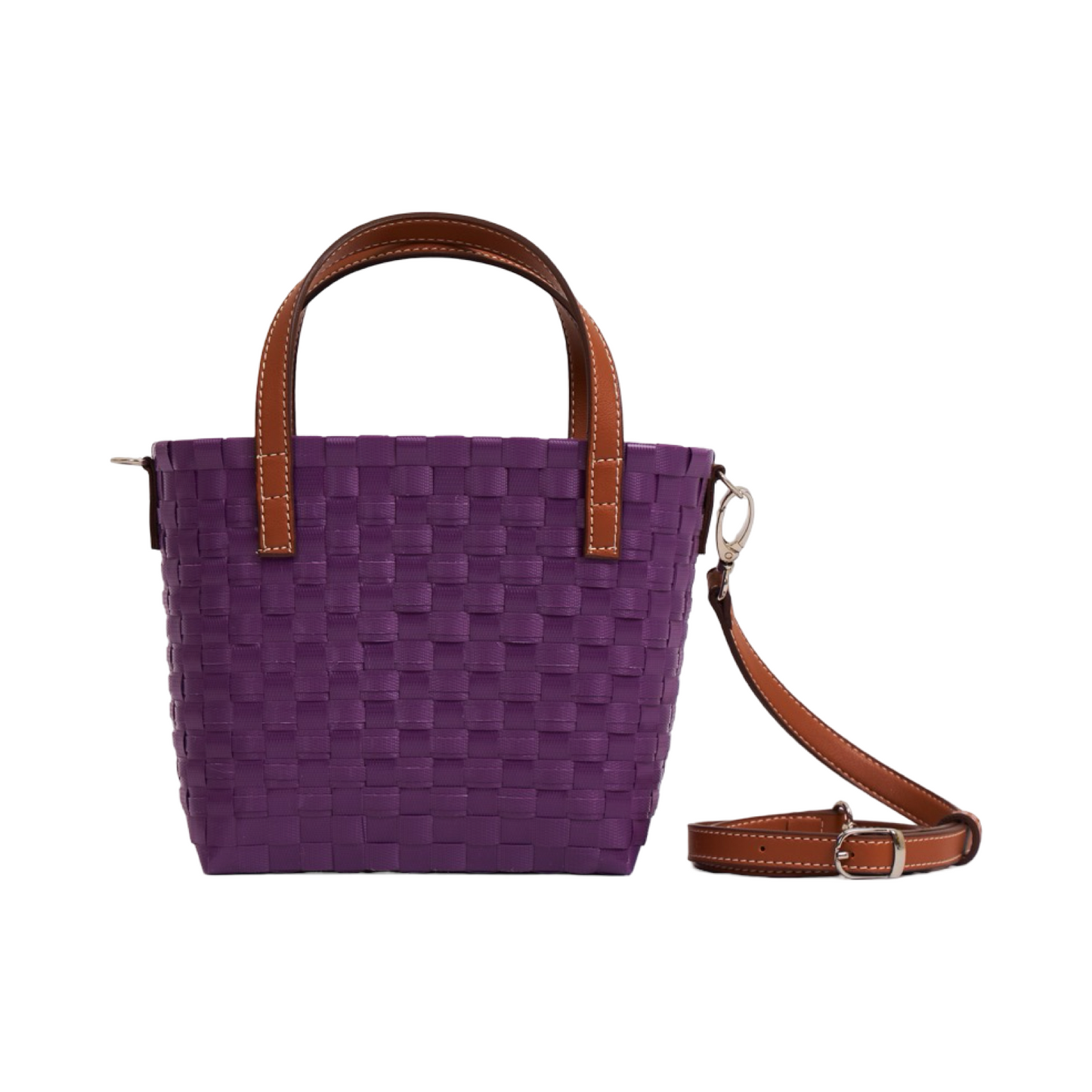 Animal Basket Bag With Strap Beagle S - Purple