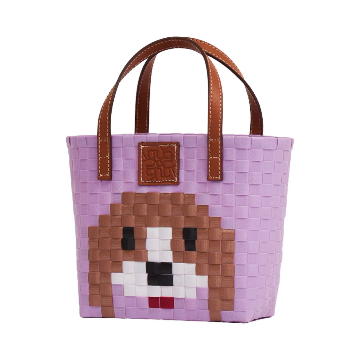 Animal Basket Bag Beagle S - Purple