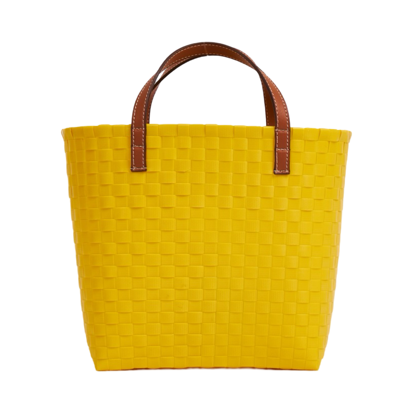 Animal Basket Bag Fox L - Yellow