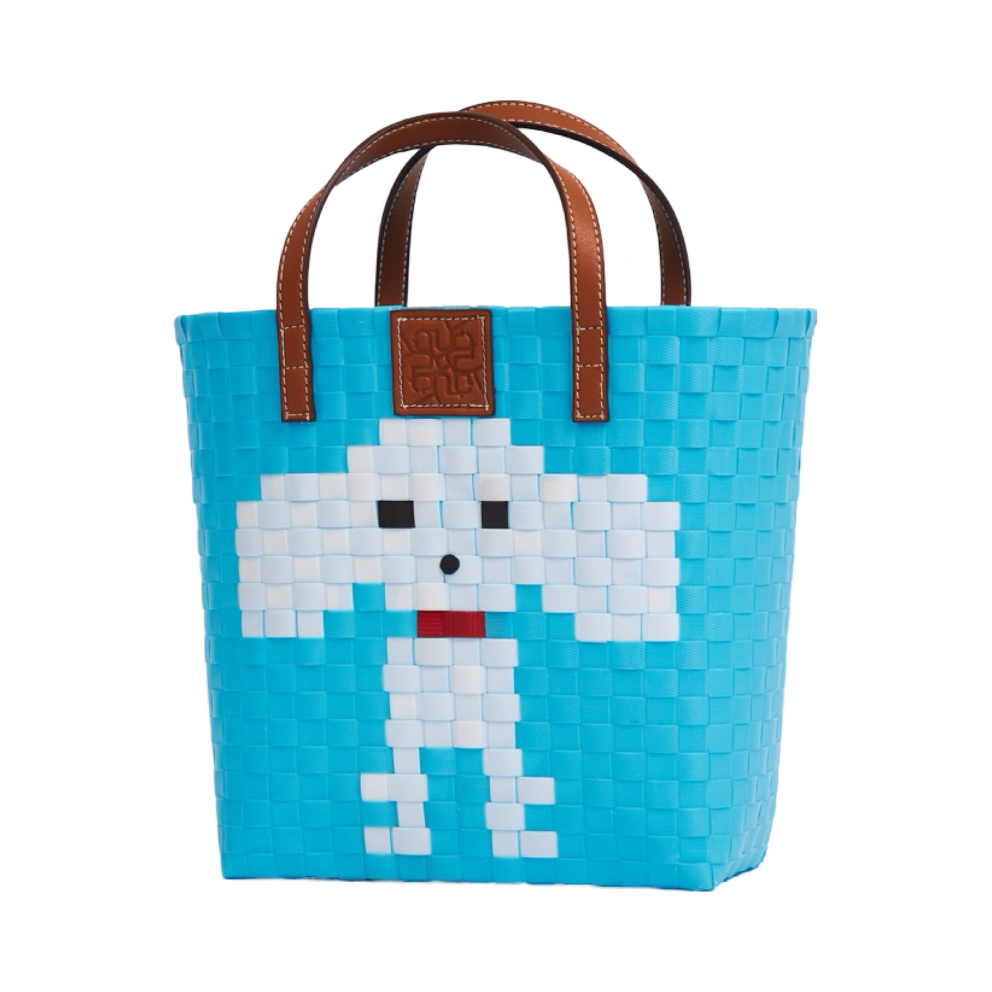 Animal Basket Bag Poodle L - Bright Blue