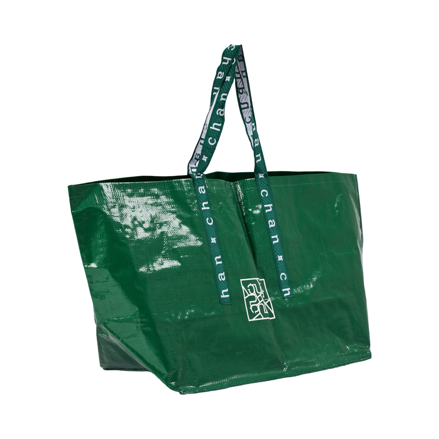 Green Canvas Shopping Bag XXL