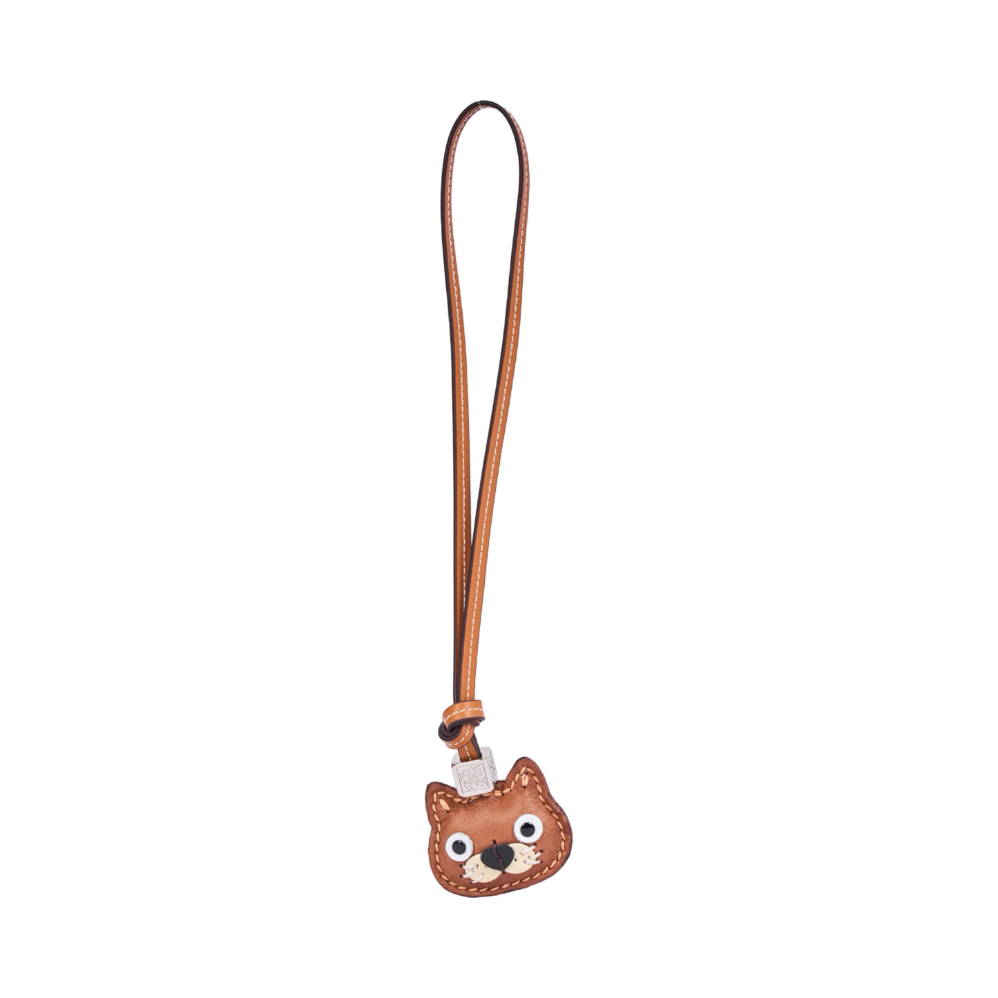 Animal Face Bag Charms Silver - Havana Cat