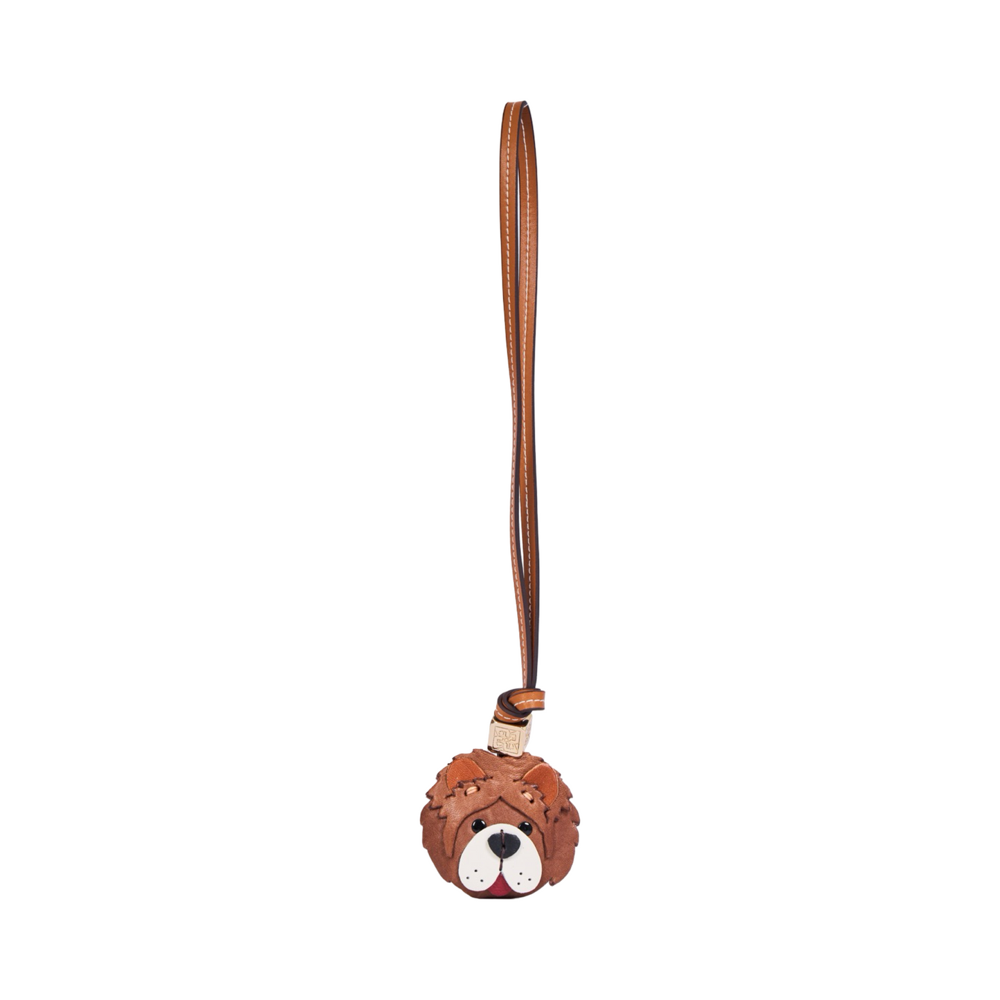 Animal Face Bag Charms Gold - Chow Chow