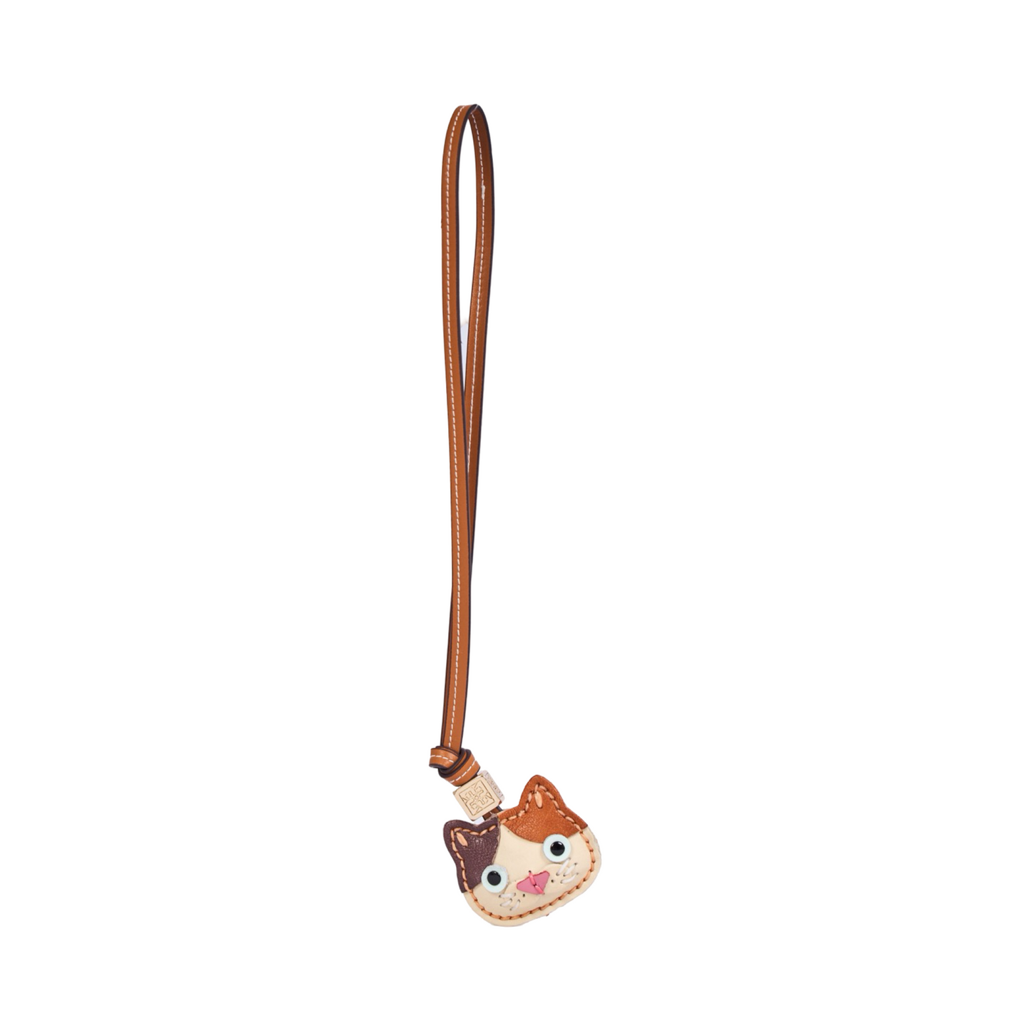Animal Face Bag Charms Gold - Calico Cat