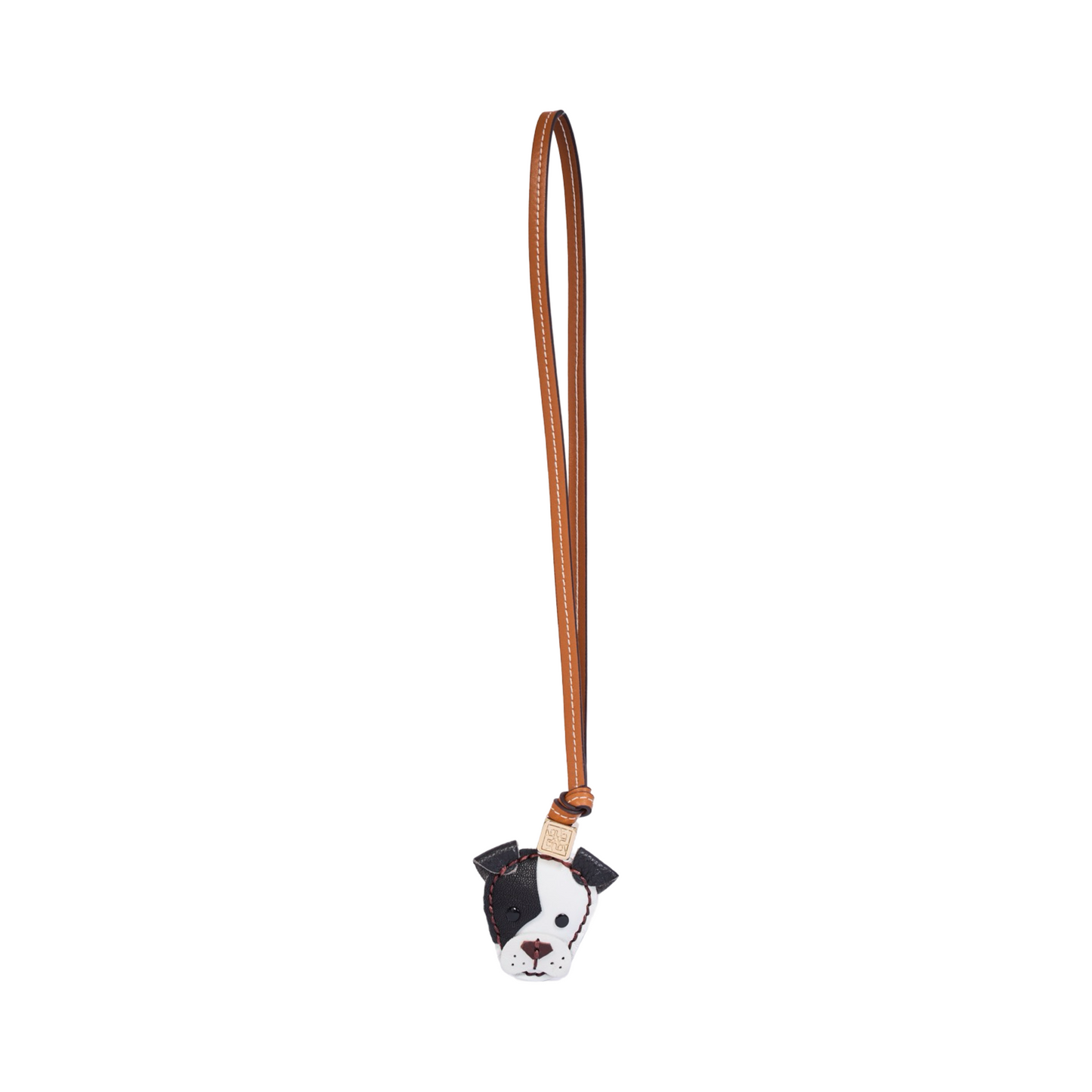 Animal Face Bag Charms Gold - Panda