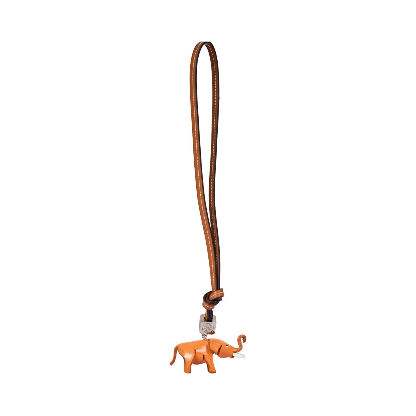 Animal Bag Charm Silver - Elephant