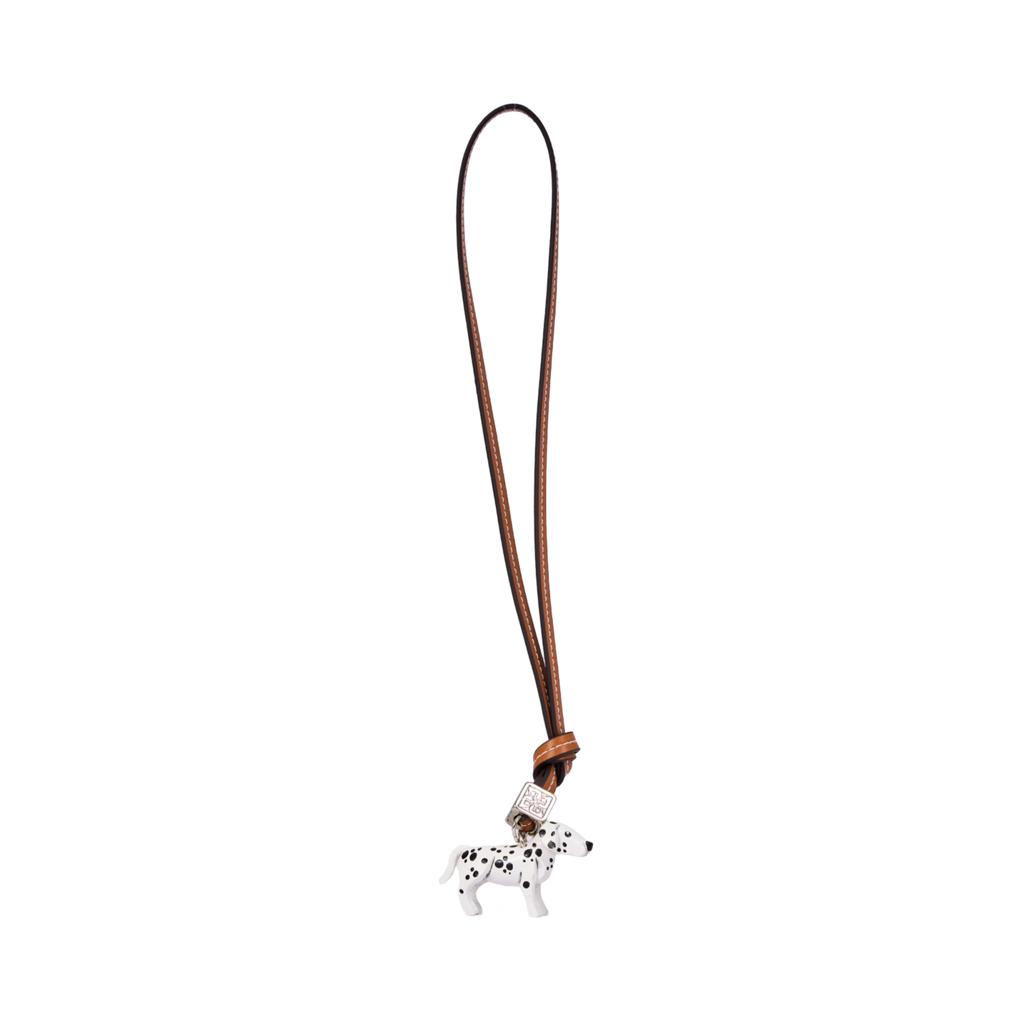 Animal Bag Charm Silver - Dalmatian