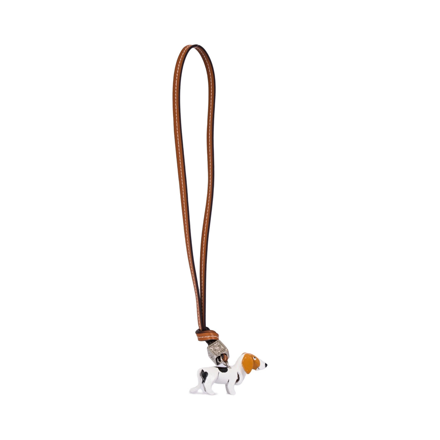 Animal Bag Charm Silver - Beagle