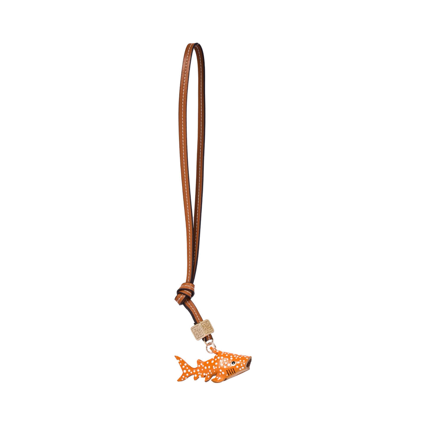 Animal Bag Charms Gold - Orange Shark