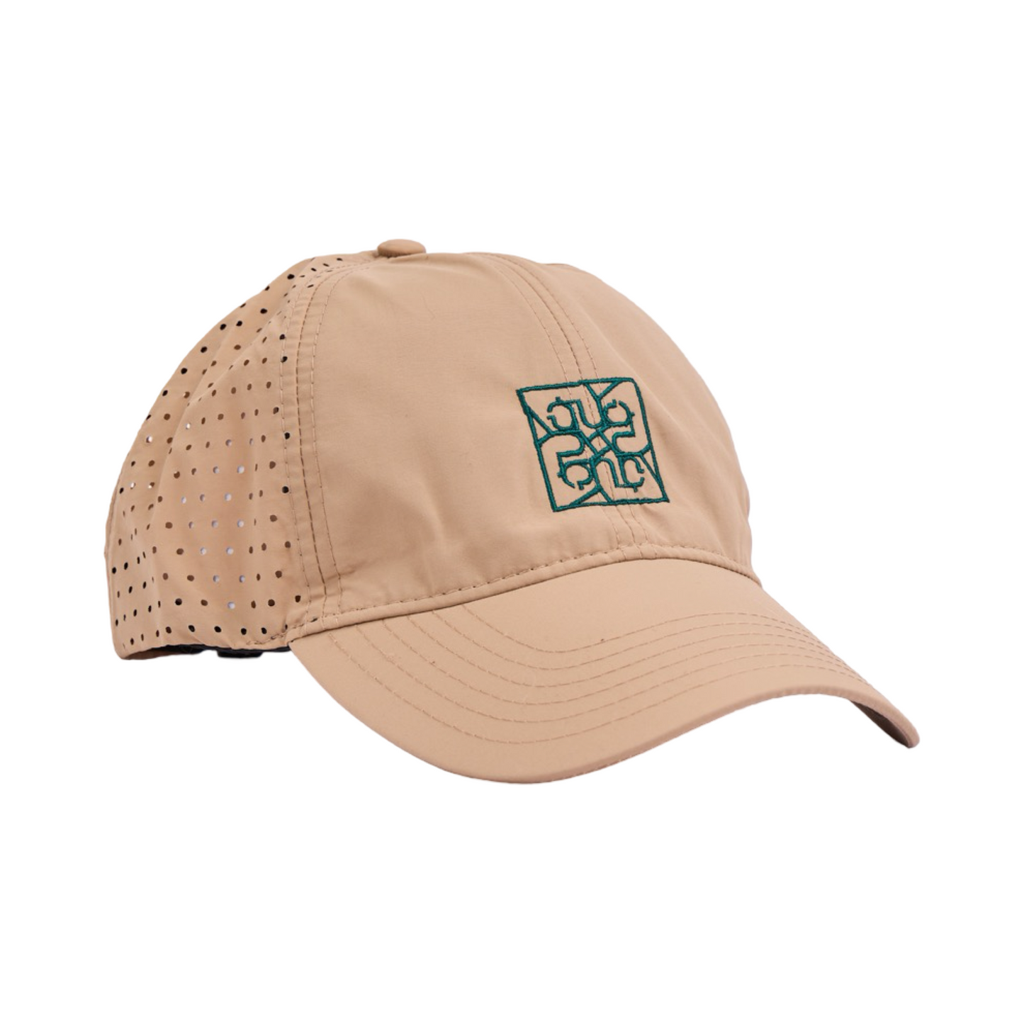 Embroidered Logo Cap - Khaki