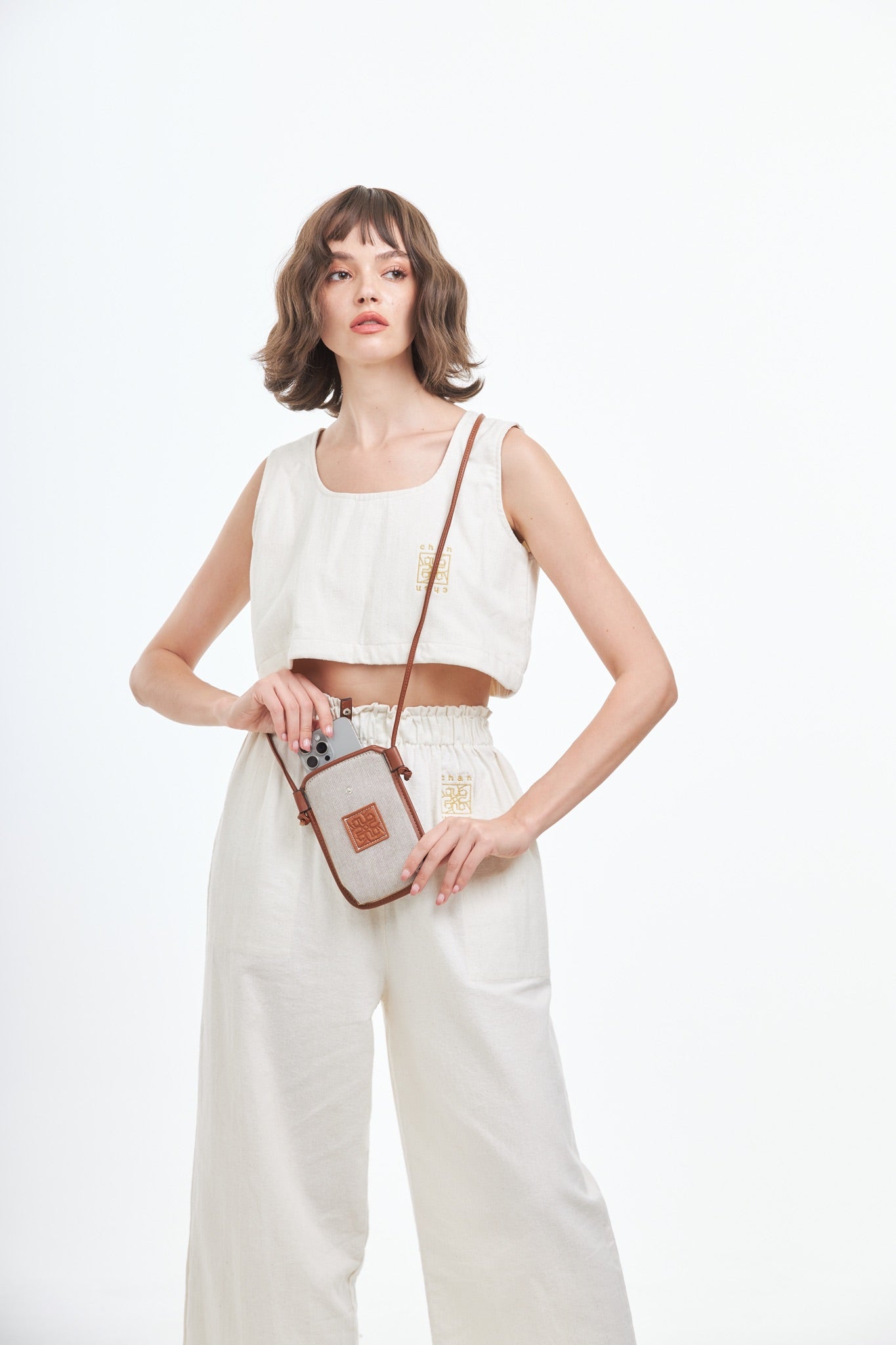 Mobile Phone Bag - Canvas