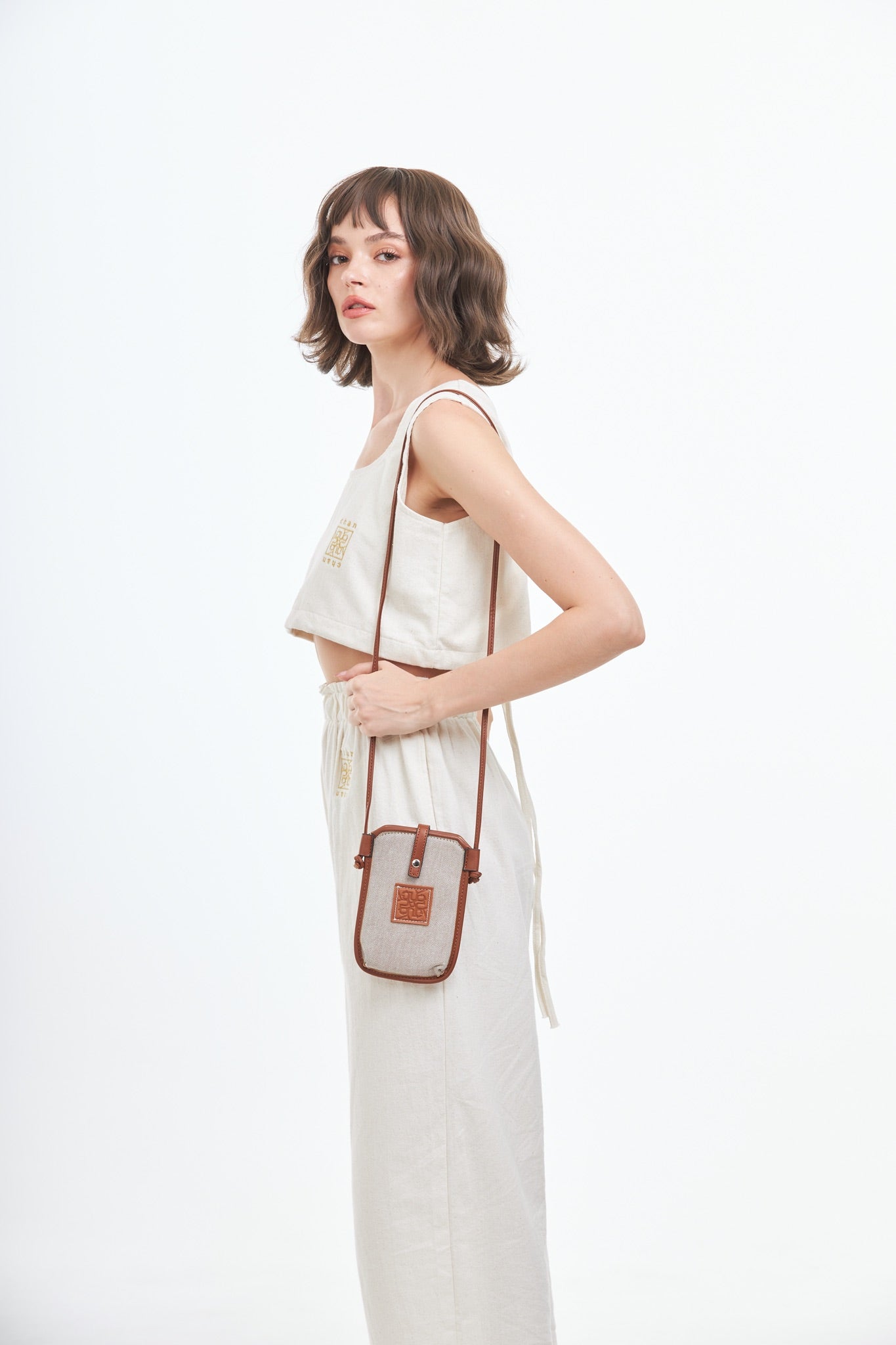 Mobile Phone Bag - Canvas