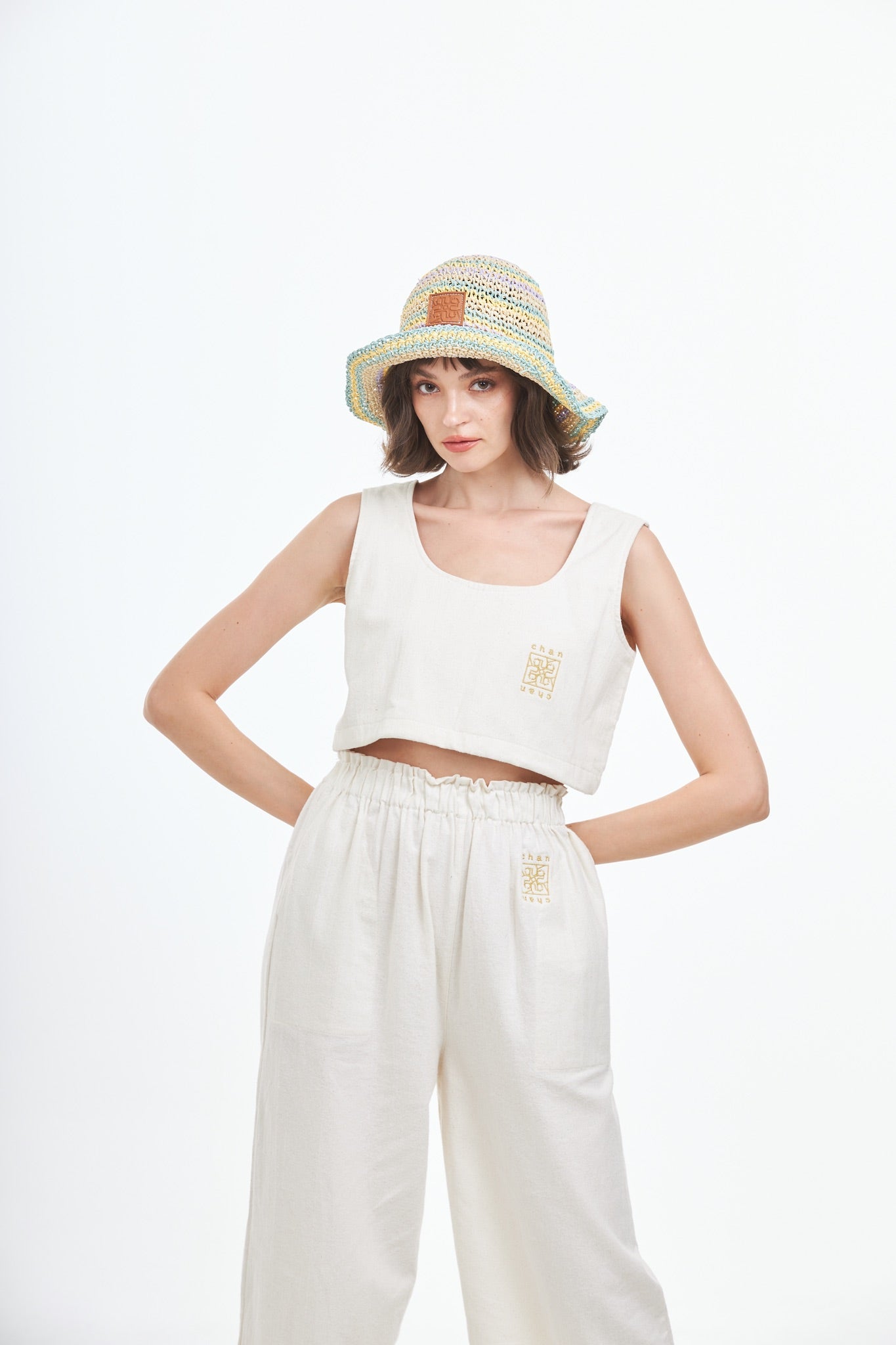 Colorful Crochet Bucket Hat