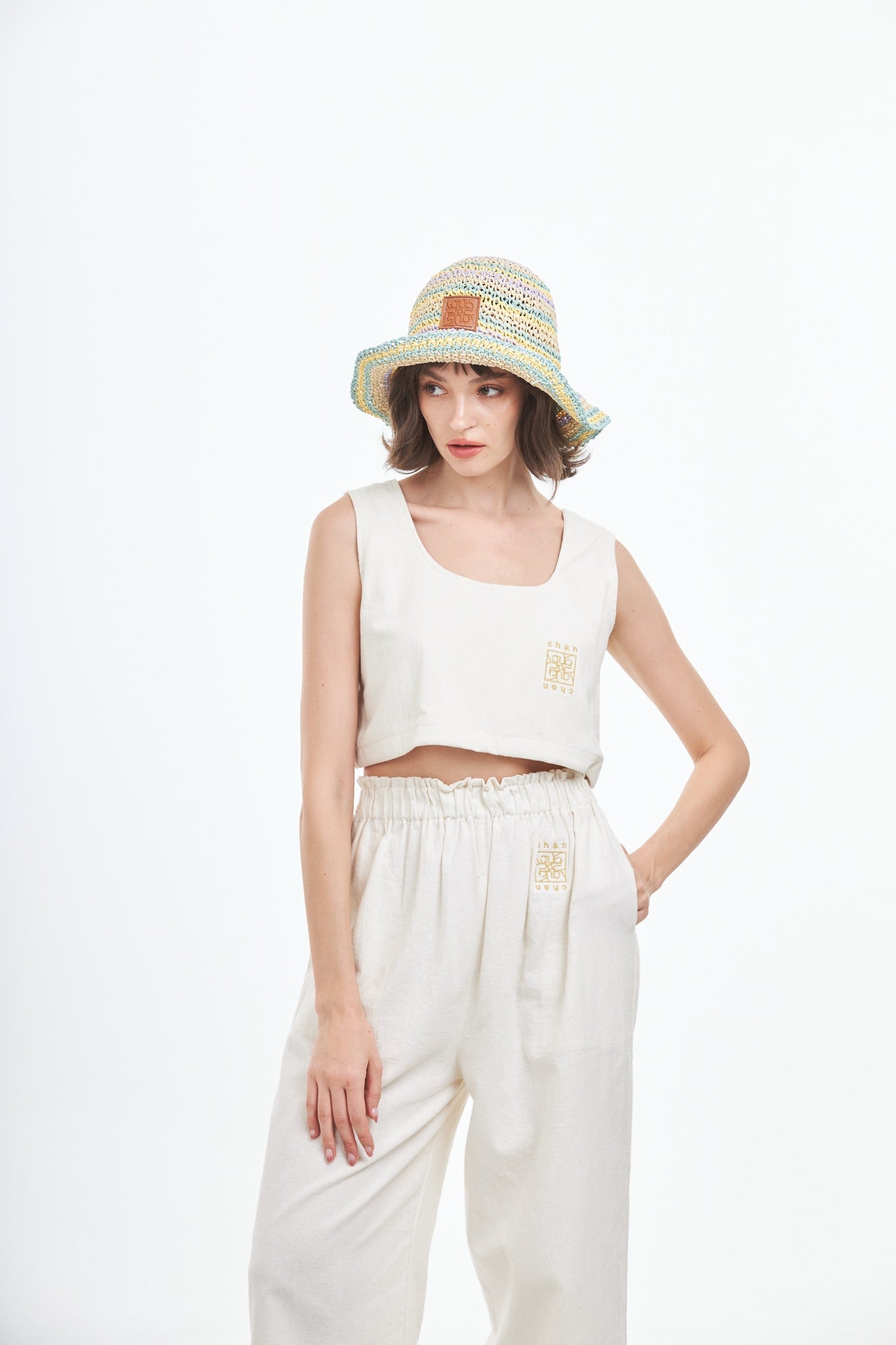 Colorful Crochet Bucket Hat