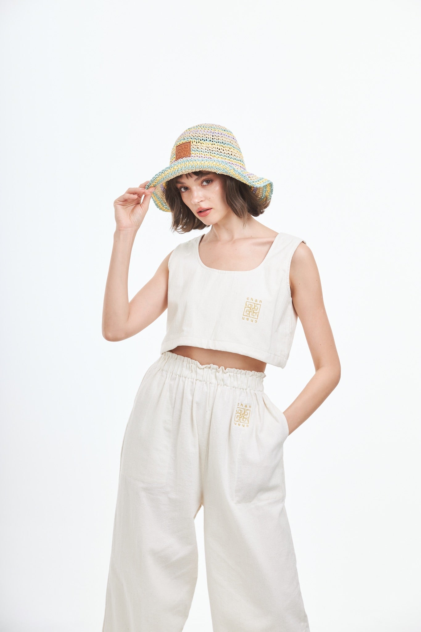 Colorful Crochet Bucket Hat