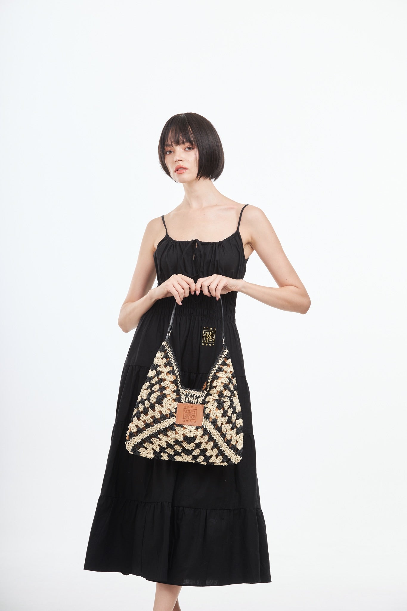 Everyday Earth – Woven Tote Bag – Black Brown