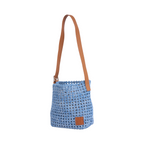The Blue Nomad - Drift Denim Tote M- Powder Blue