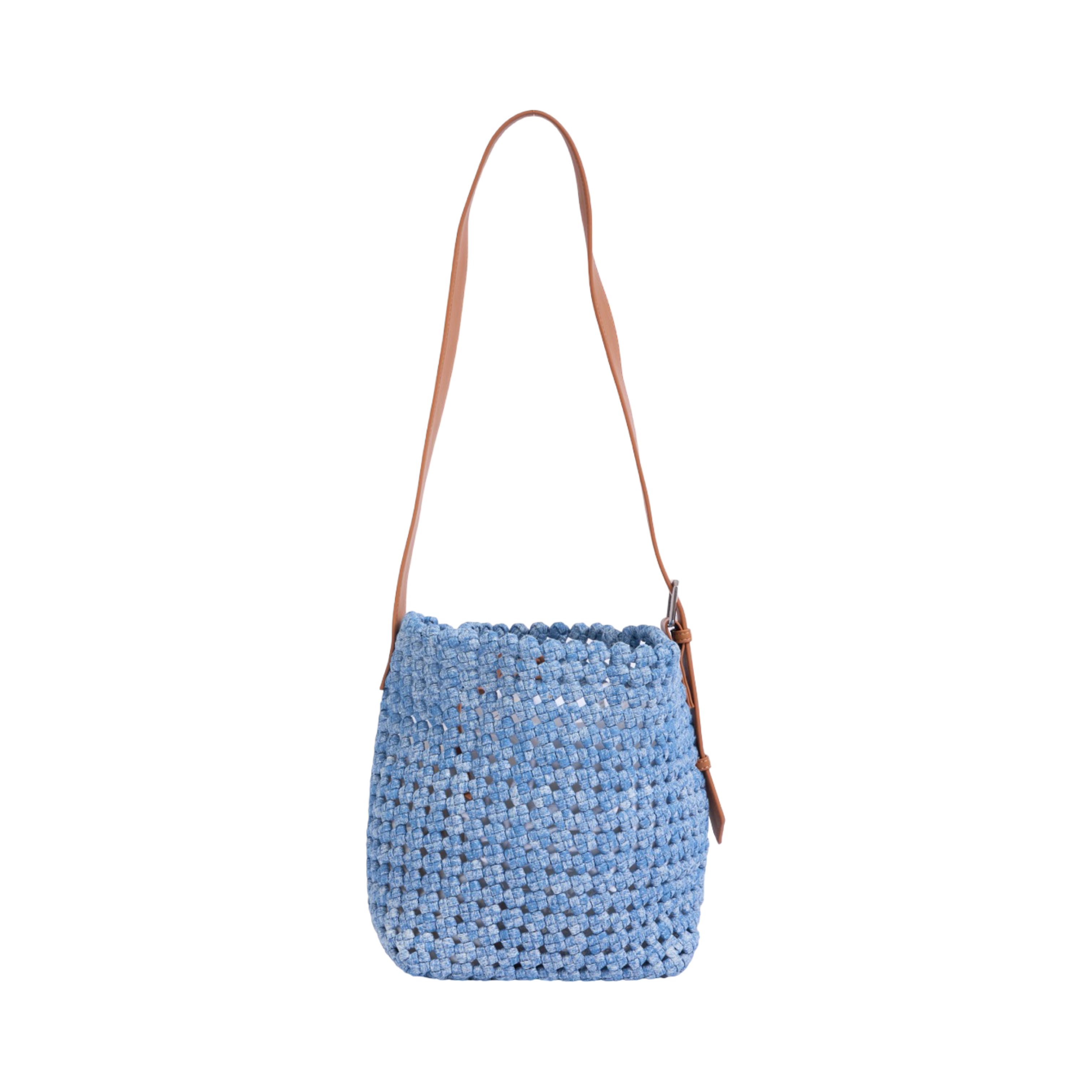 The Blue Nomad - Drift Denim Tote M- Powder Blue