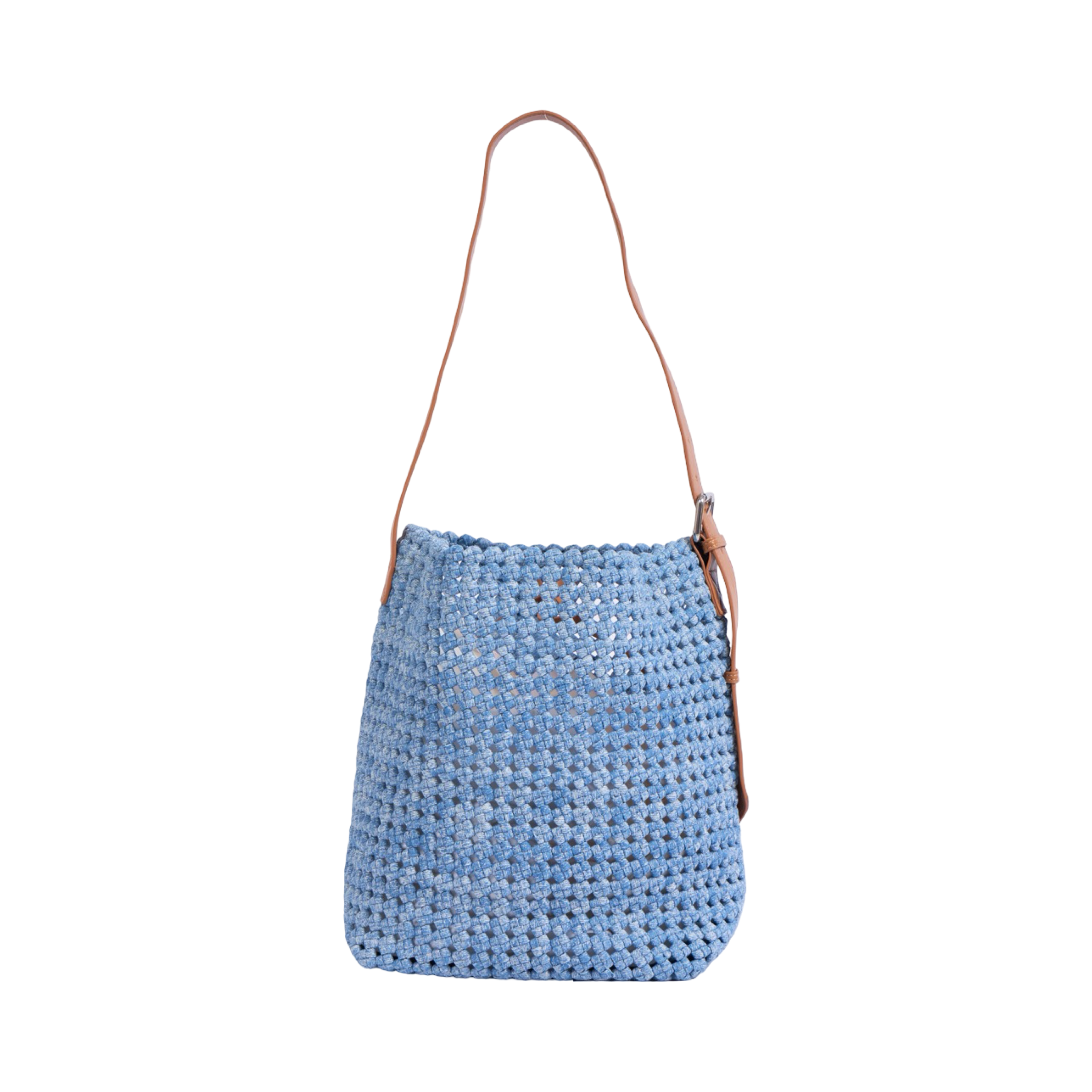 The Blue Nomad - Drift Denim Tote L - Powder Blue