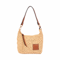 Everyday Earth – Straw Crossbody Bag S – Brown