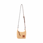 Artisan Vovage – Straw Crossbody Bag S – Brown