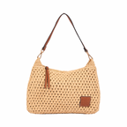 Artisan Vovage – Straw Crossbody Bag M – Brown