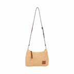 Artisan Vovage – Straw Crossbody Bag M – Brown