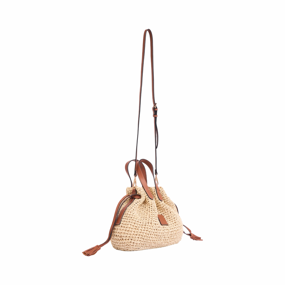 Artisan Vovage – Bucket Shoulder Bag – Brown