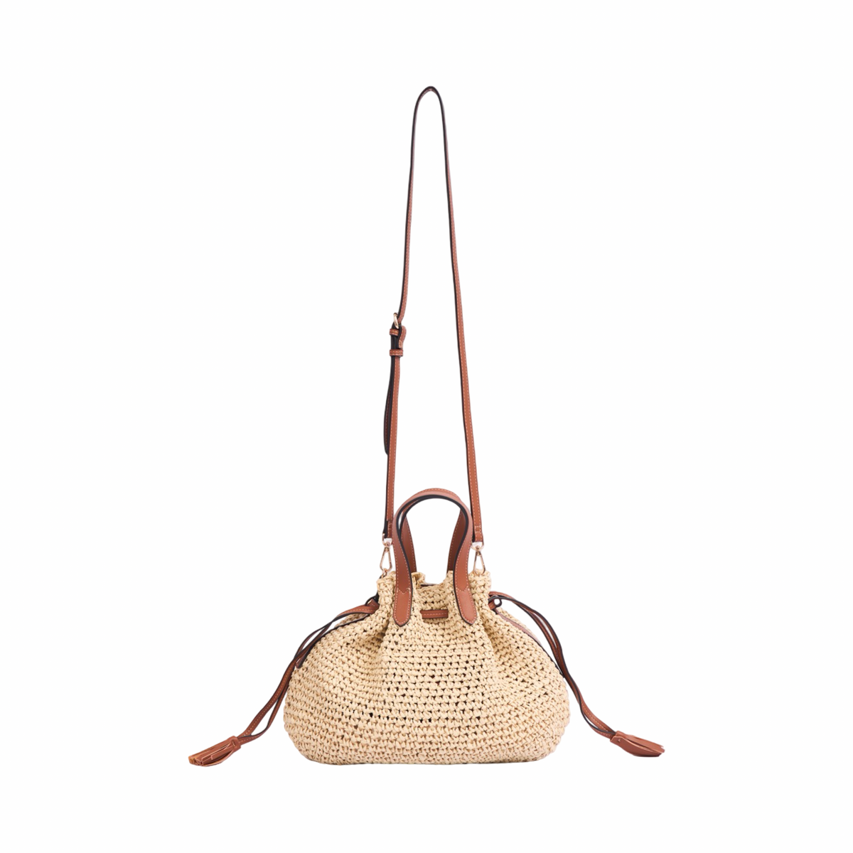 Artisan Vovage – Bucket Shoulder Bag – Brown