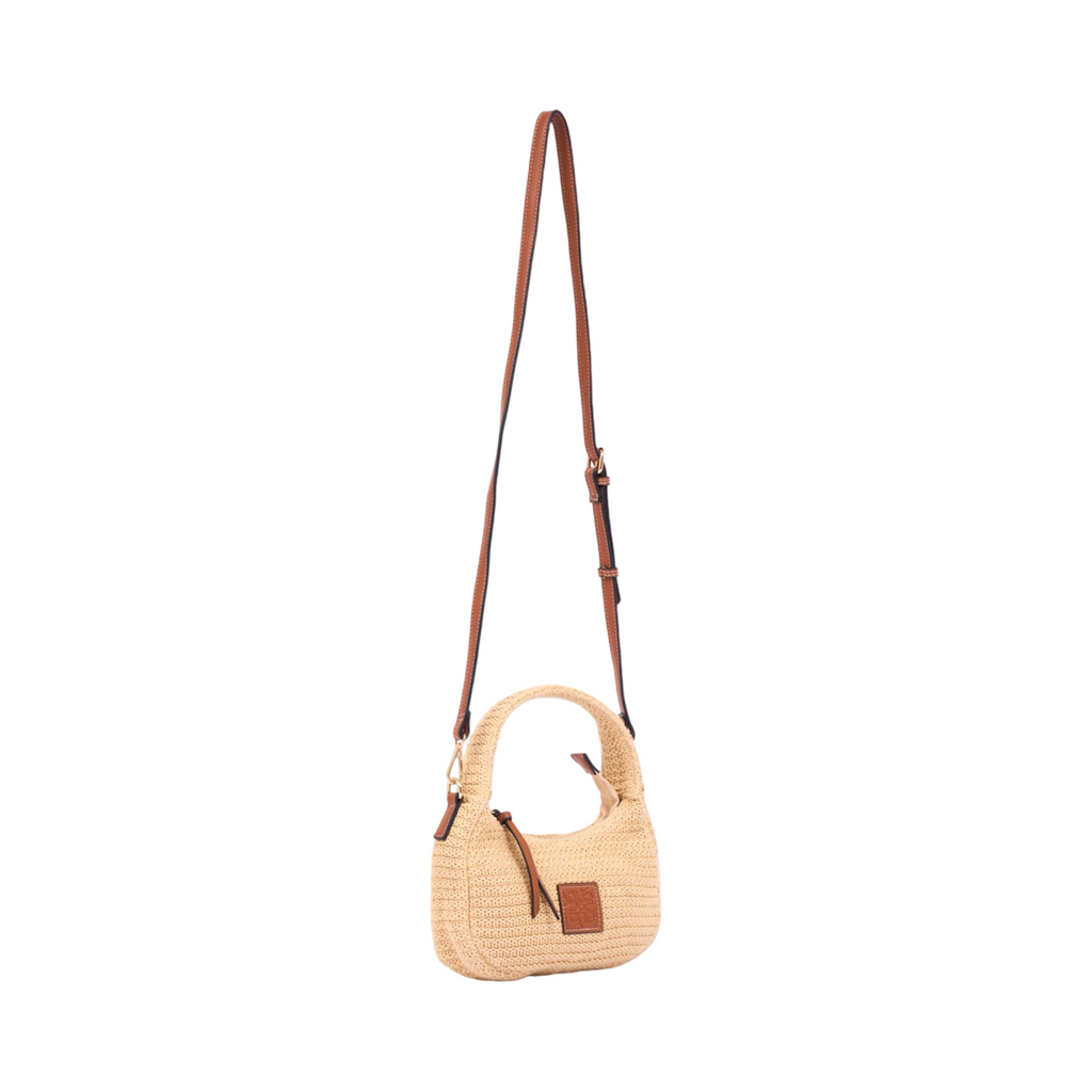 Everyday Earth – Straw Shoulder Bag – Brown