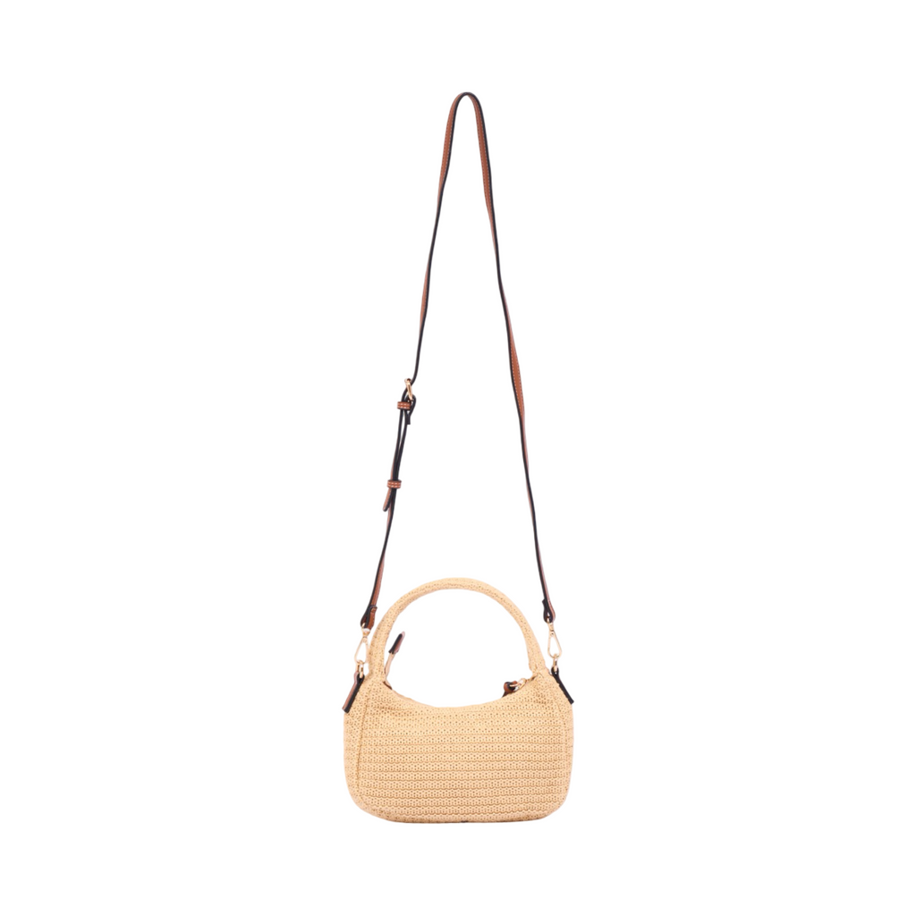 Everyday Earth – Straw Shoulder Bag – Brown