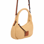 Artisan Vovage – Straw Shoulder Bag – Brown