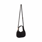 Artisan Vovage – Straw Shoulder Bag – Black