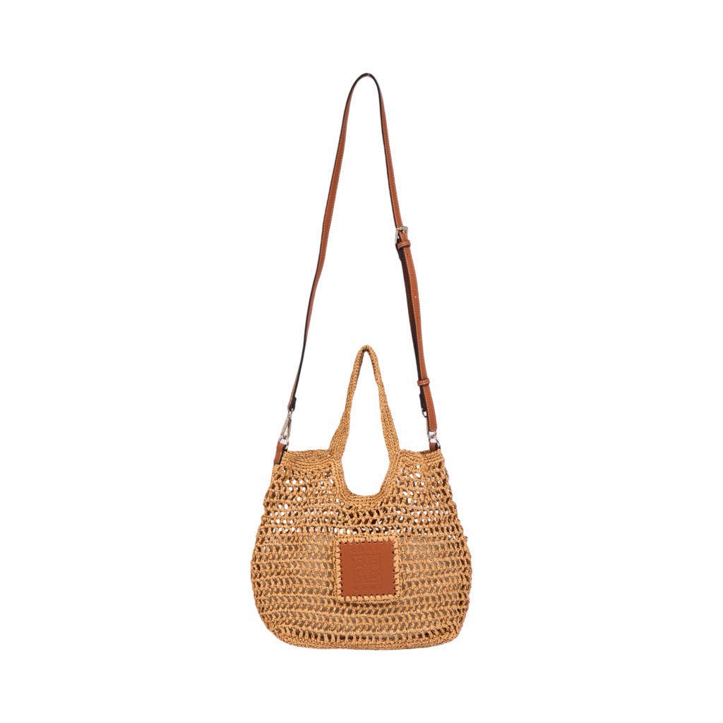 Everyday Earth – Straw Tote Bag – Brown