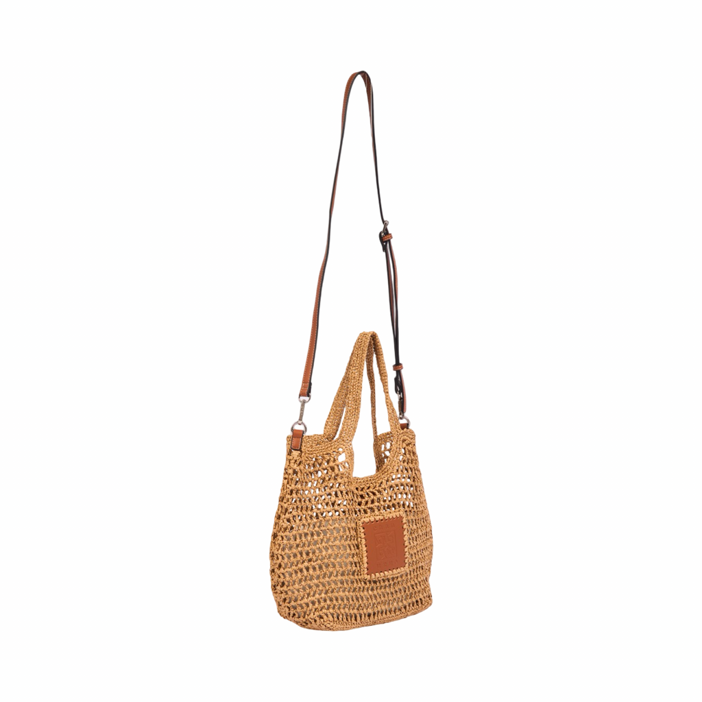 Everyday Earth – Straw Tote Bag – Brown