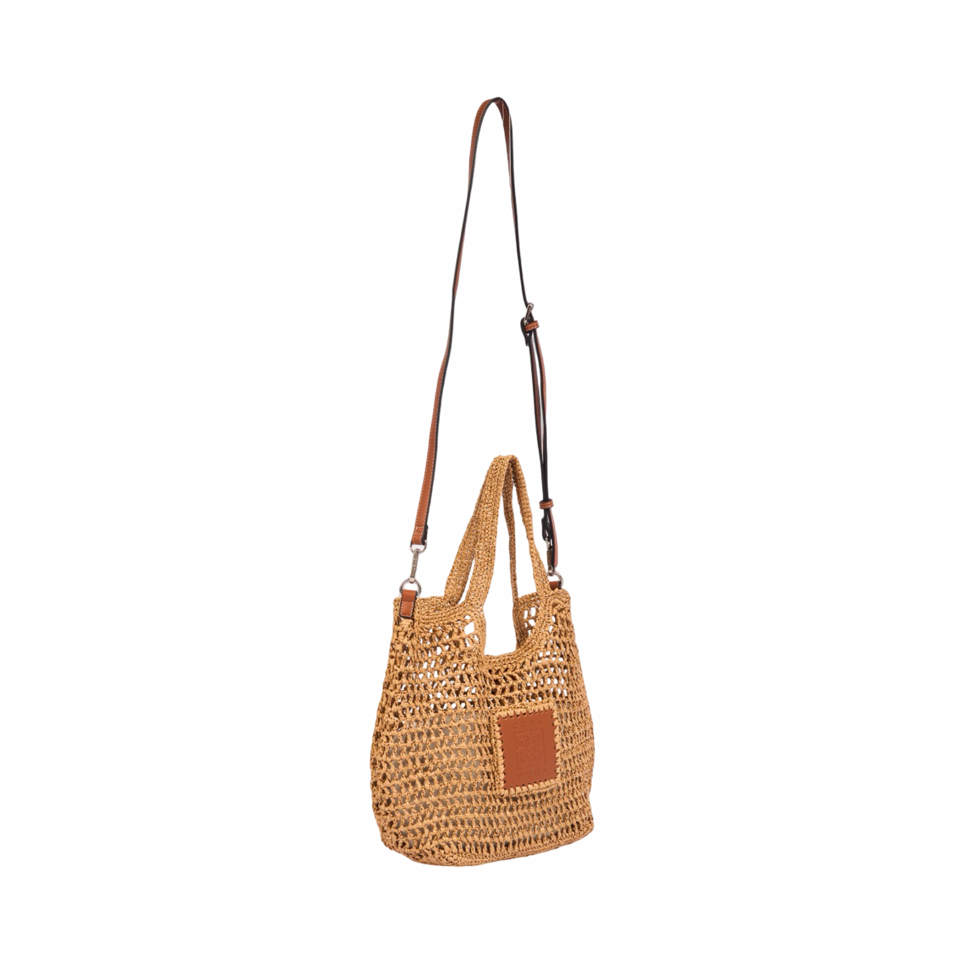 Everyday Earth – Straw Tote Bag – Brown