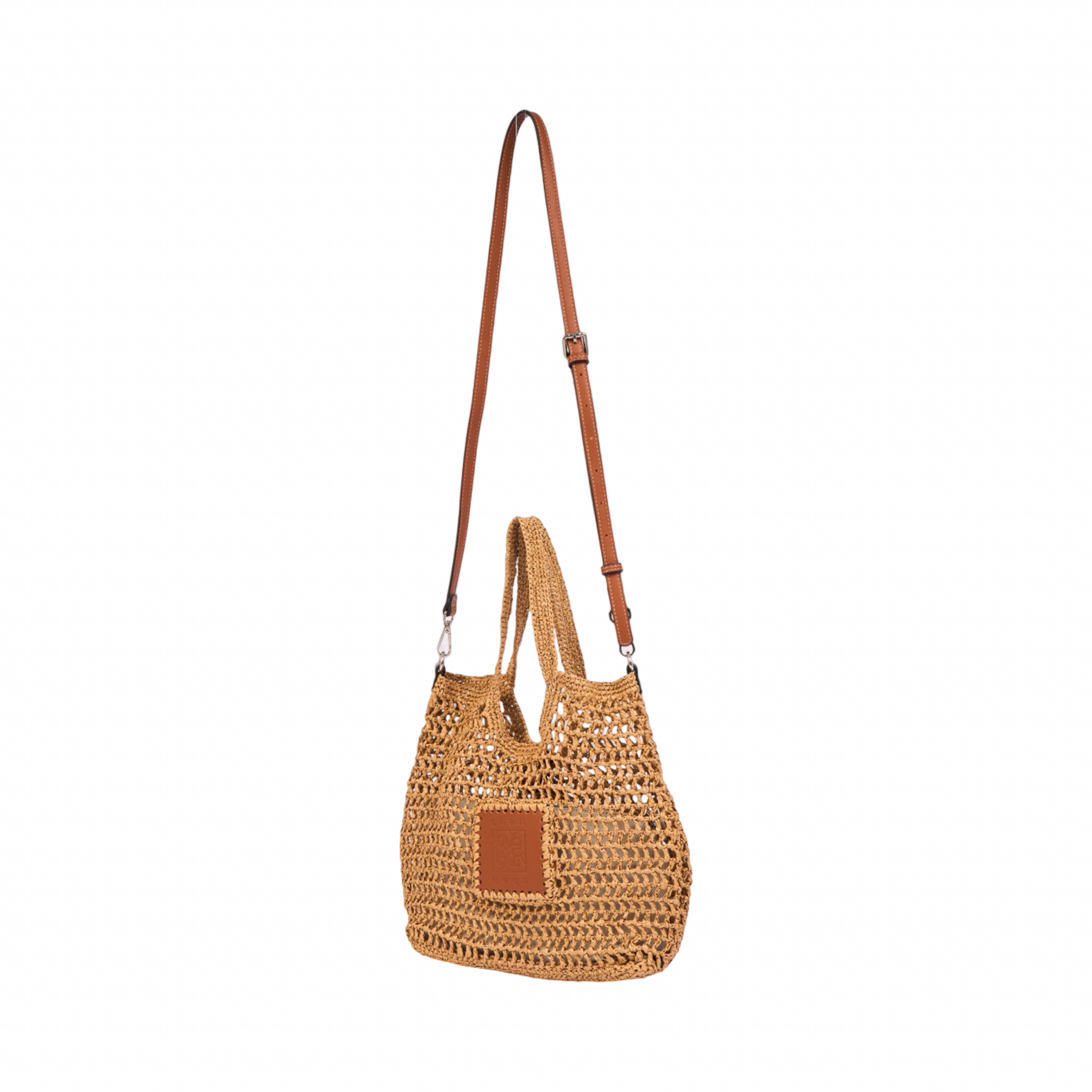 Everyday Earth – Straw Tote Bag – Brown