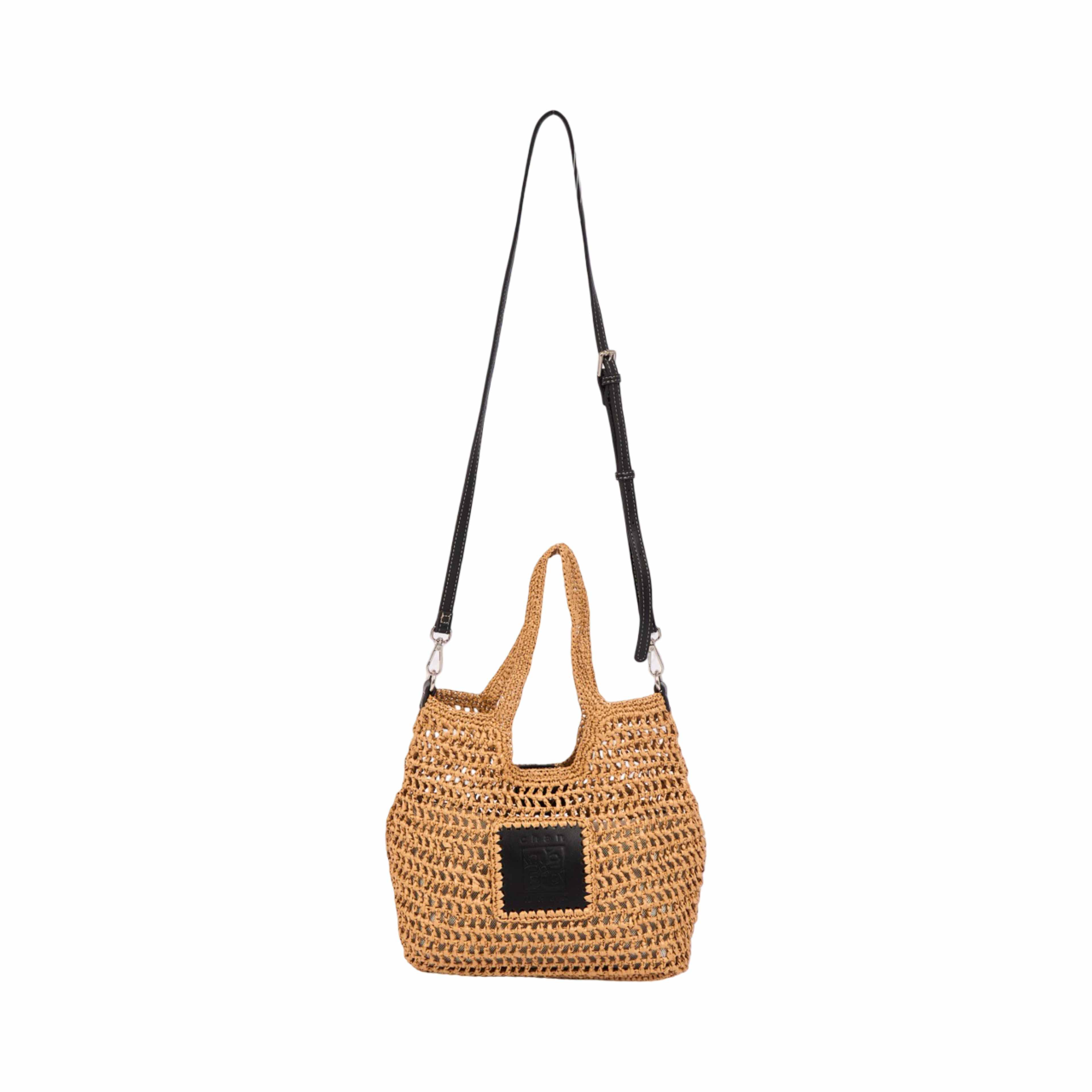 Everyday Earth – Straw Tote Bag – Black