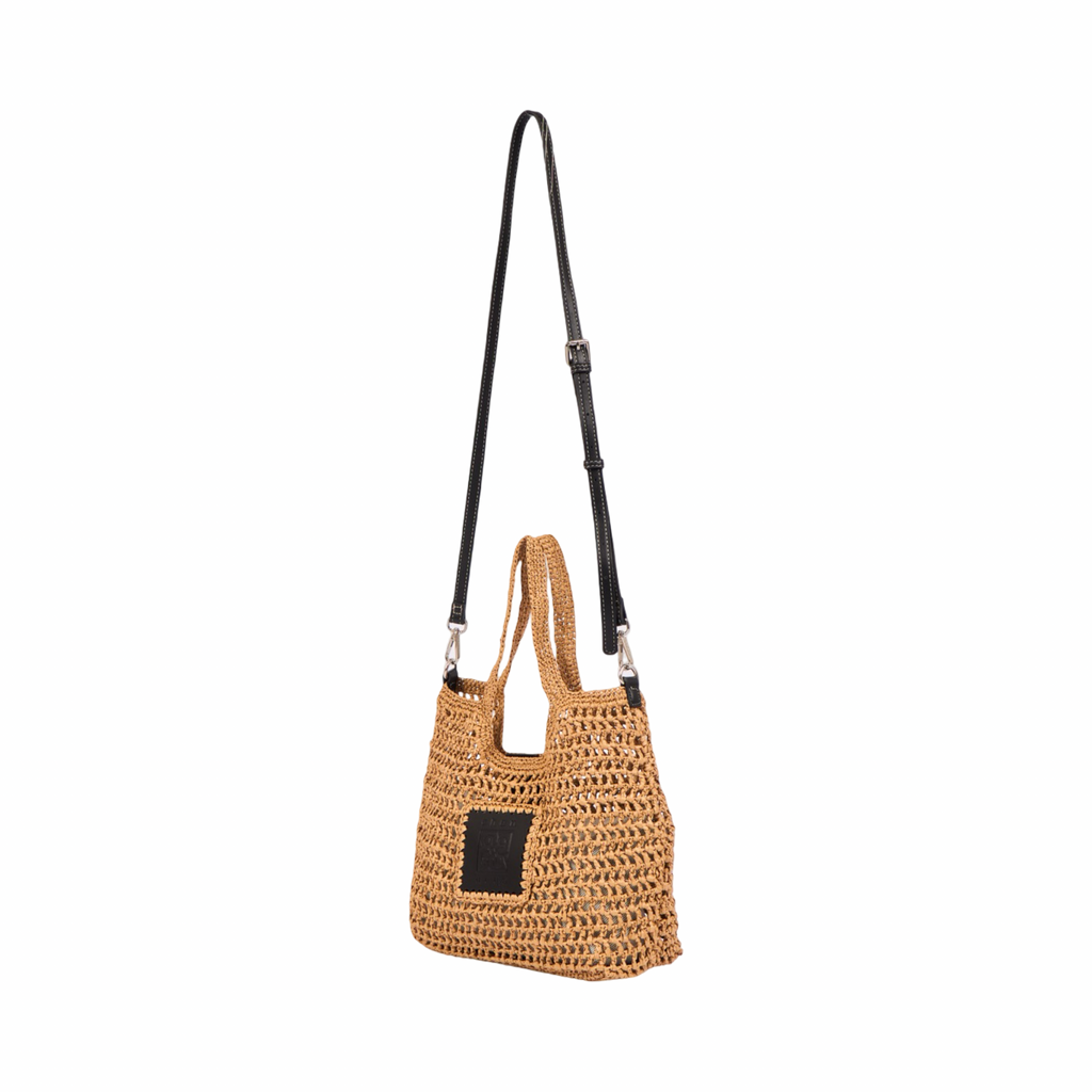 Everyday Earth – Straw Tote Bag – Black